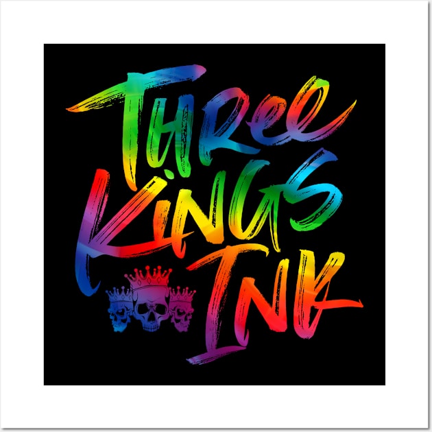 Three Kings Ink Pride Logo Wall Art by Kate Stacy